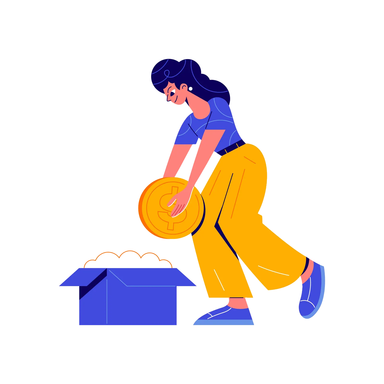 Donation illustration
